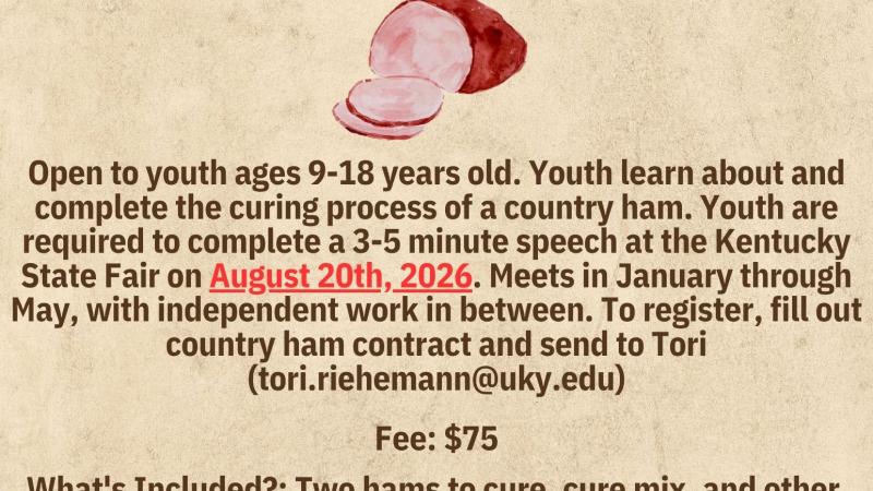 Flyer Country Ham Project